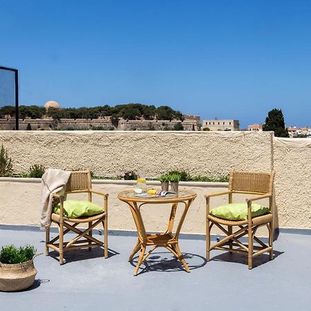 Giardino Apt, Comfort With Views To Remember! Apartment Rethymno  Bagian luar foto