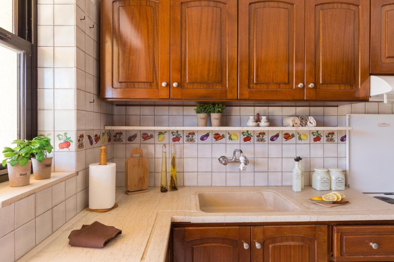 Giardino Apt, Comfort With Views To Remember! Apartment Rethymno  Bagian luar foto