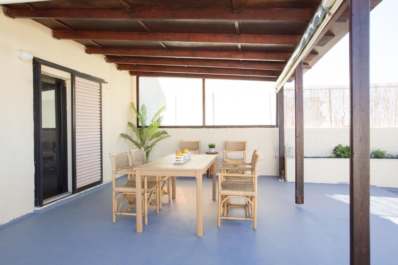 Giardino Apt, Comfort With Views To Remember! Apartment Rethymno  Bagian luar foto